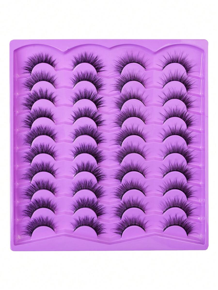 Shein 20 pairs of luxury eyelashes