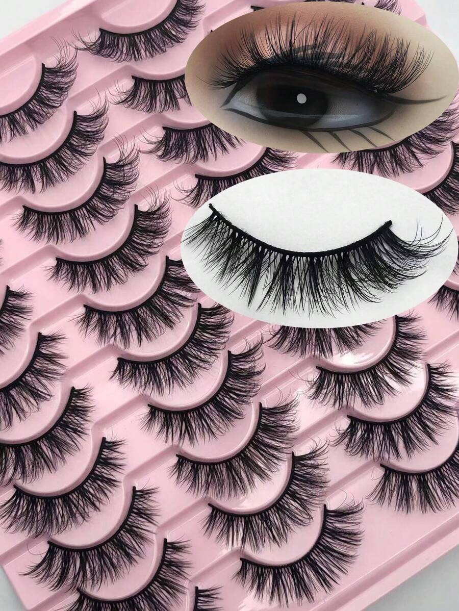 Shein 20 pairs of natural false eyelashes SHH-5-N