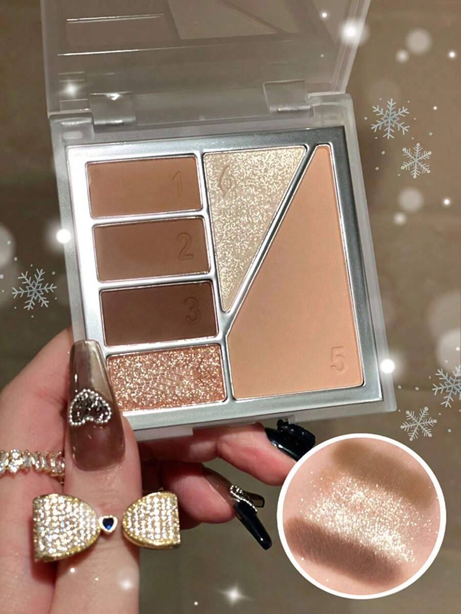SheIn DIKALU 6-Color Eyeshadow Palette-Centuries 806-2