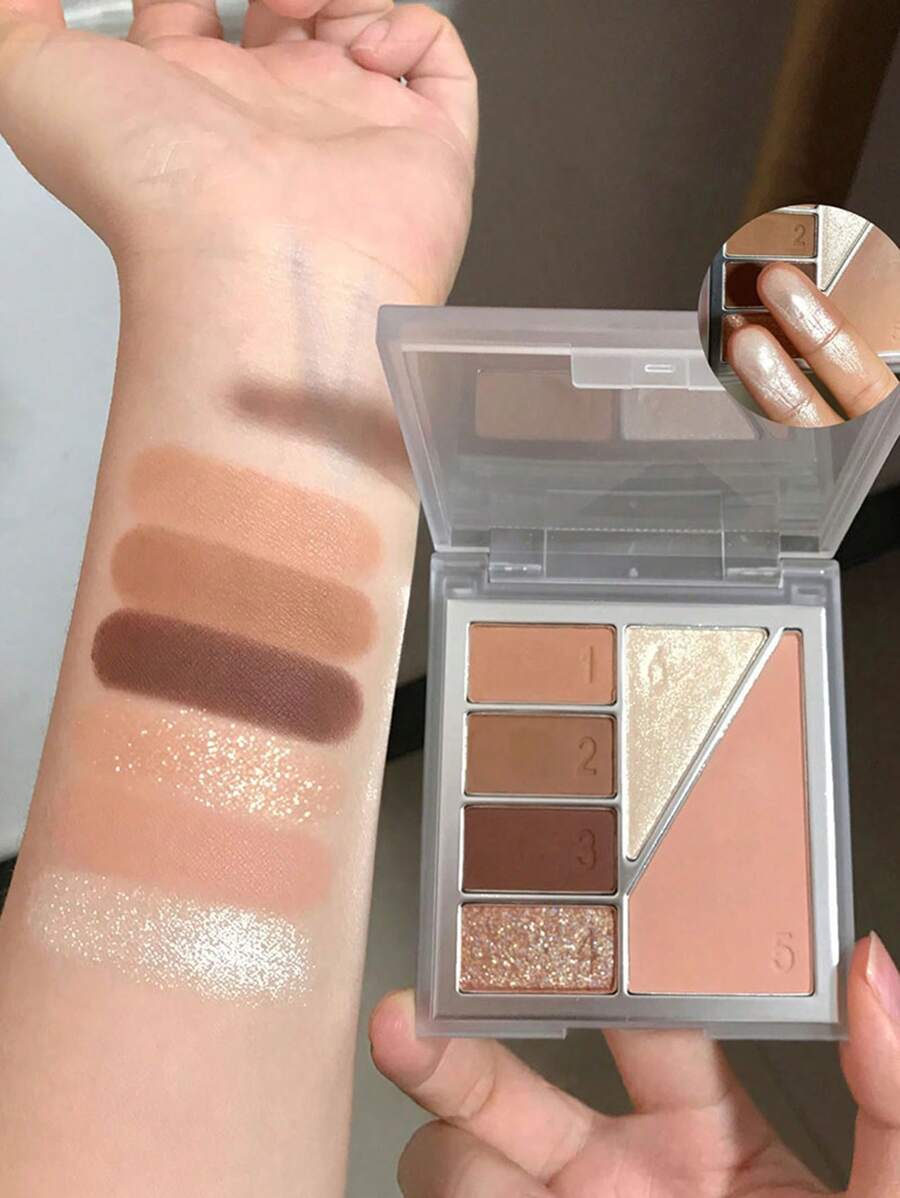 SheIn DIKALU 6-Color Eyeshadow Palette-Centuries 806-2