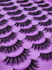 SheIn Set of 20 pairs of mixed natural false eyelashes - 49-20