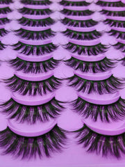 SheIn Set of 20 pairs of mixed natural false eyelashes - 49-20
