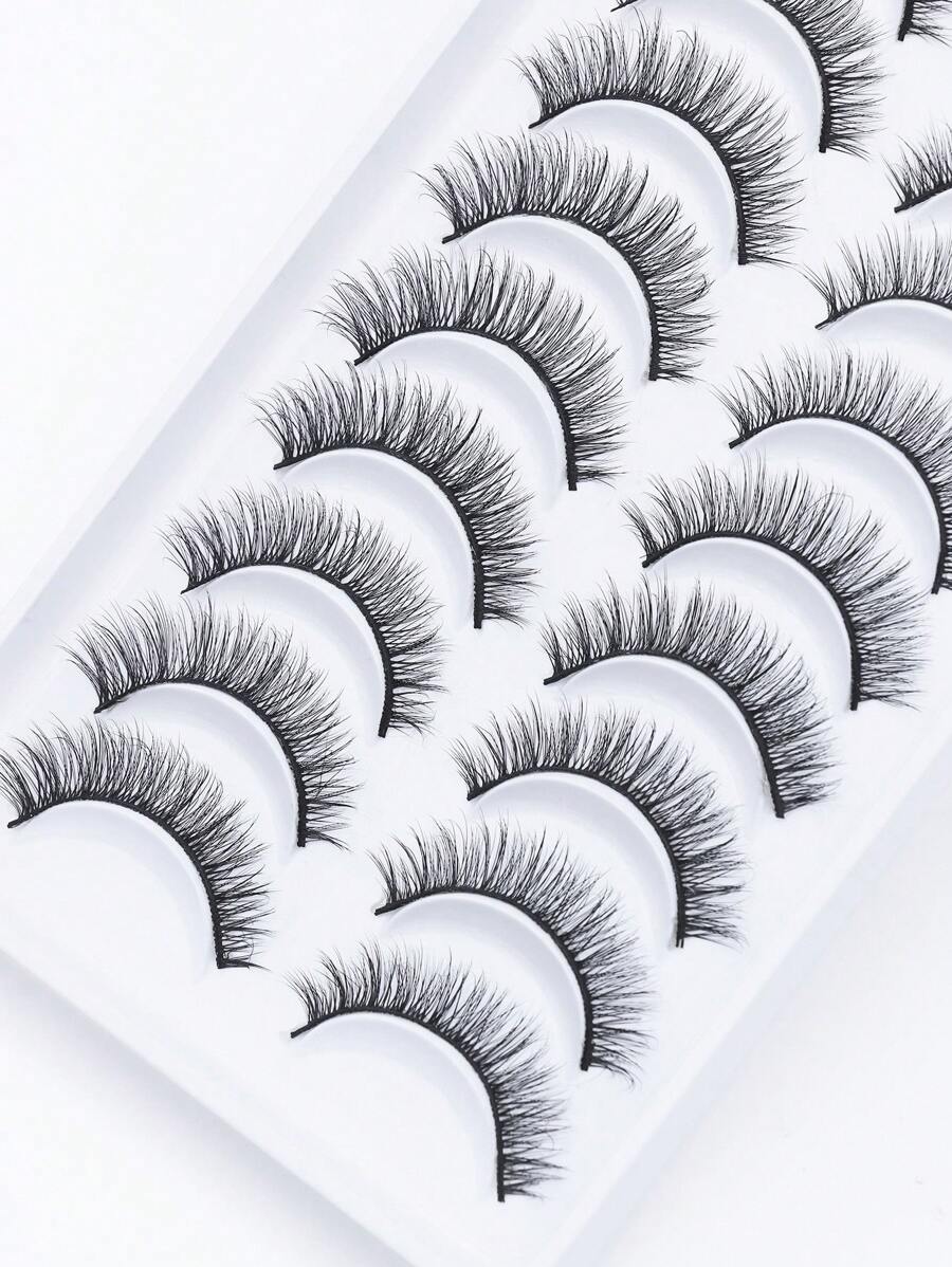 SheIn Eyelashes Set of 10 Pairs of False Eyelashes (525)
