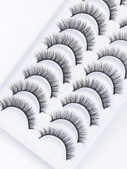 SheIn Eyelashes Set of 10 Pairs of False Eyelashes (525)