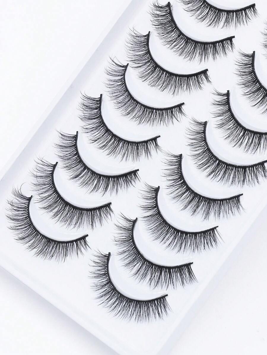 SheIn Eyelashes Set of 10 Pairs of False Eyelashes (525)