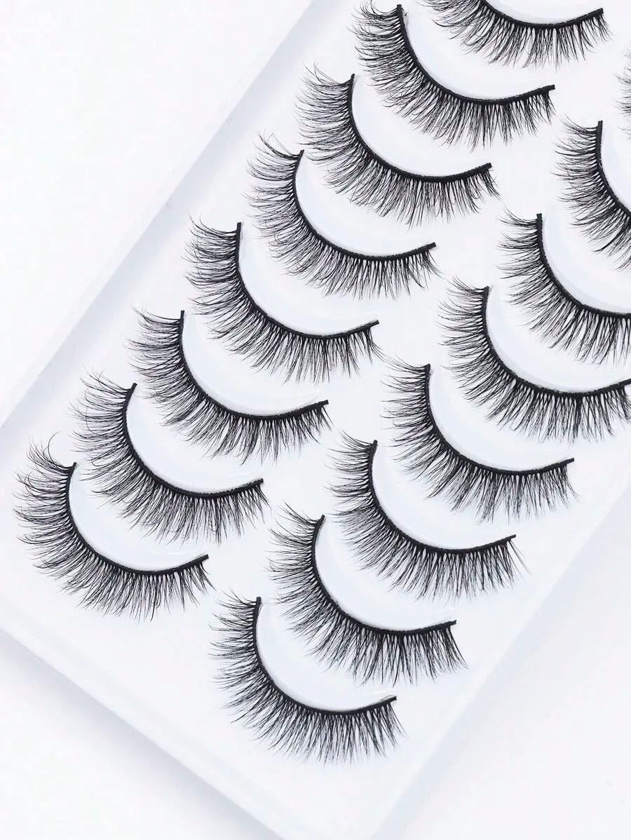 SheIn Eyelashes Set of 10 Pairs of False Eyelashes (525)