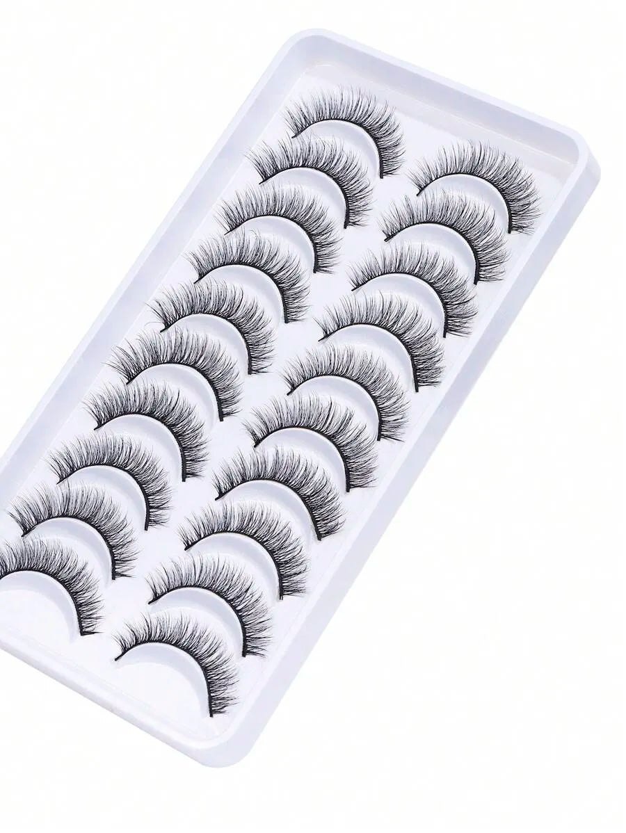 SheIn Eyelashes Set of 10 Pairs of False Eyelashes (525)