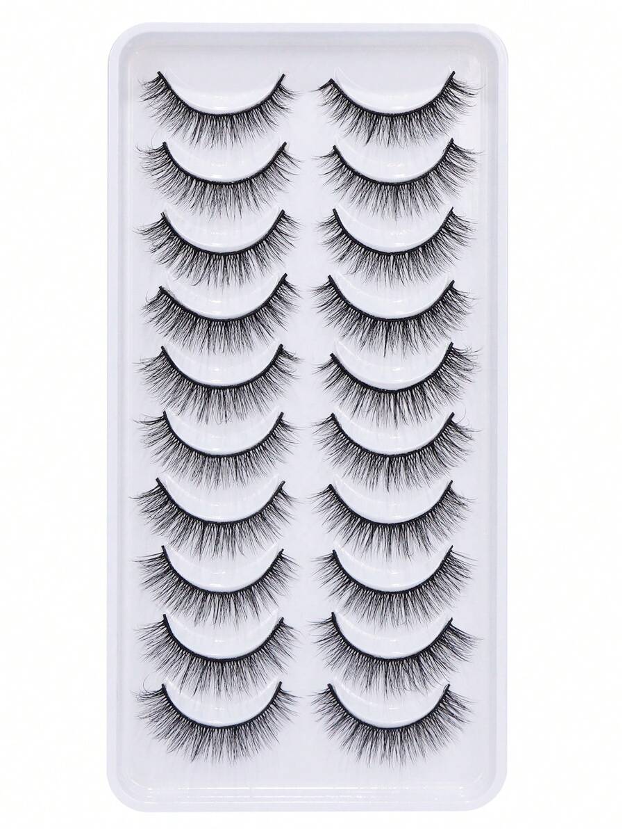 SheIn Eyelashes Set of 10 Pairs of False Eyelashes (525)