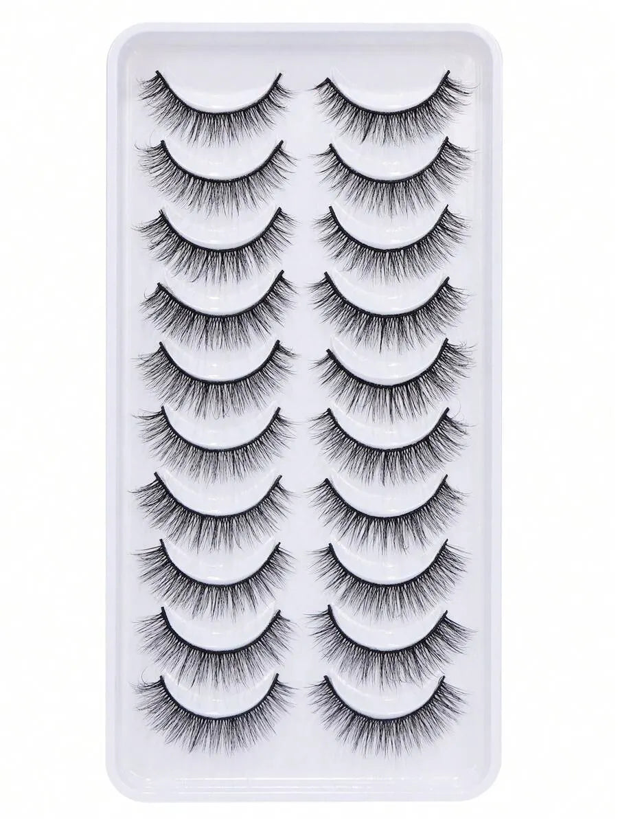 SheIn Eyelashes Set of 10 Pairs of False Eyelashes (525)