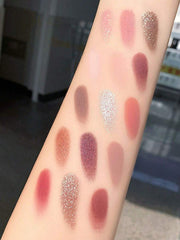 Shein Eyeshadow Palette 15 Color  Matte Shimmer Long-Lasting Eye