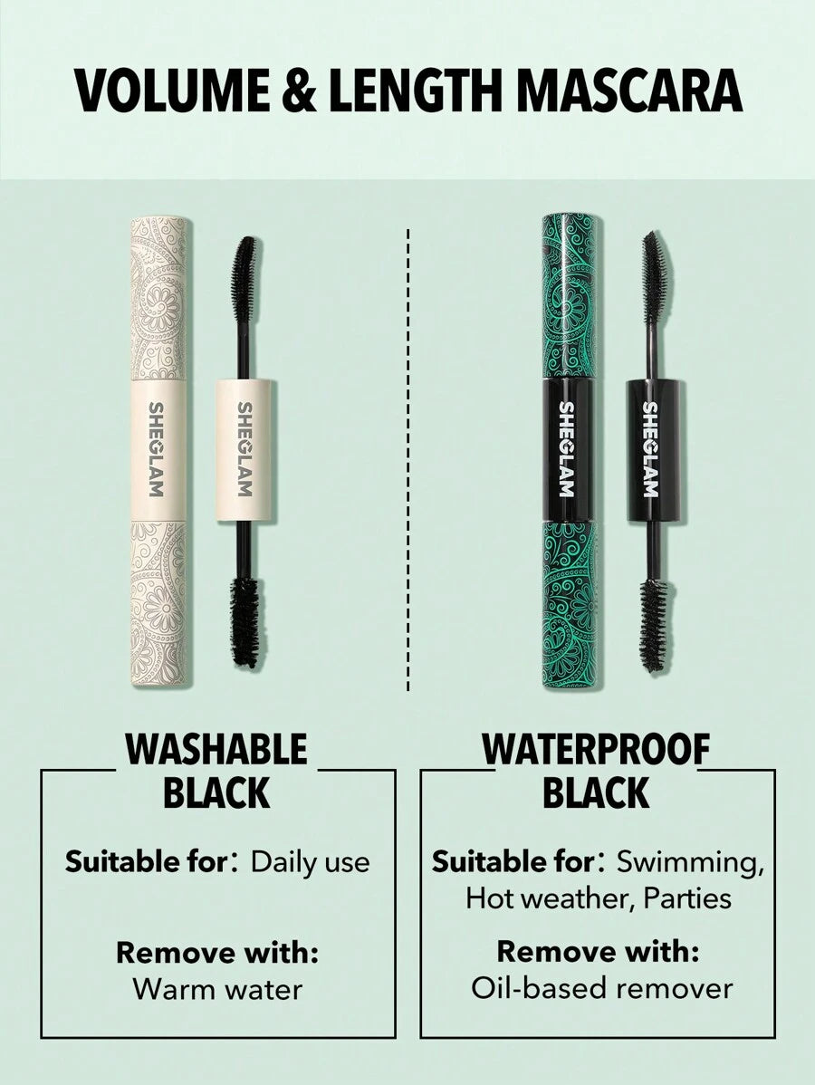 Sheglam All-In One Volume Length Mascara Waterproof Black