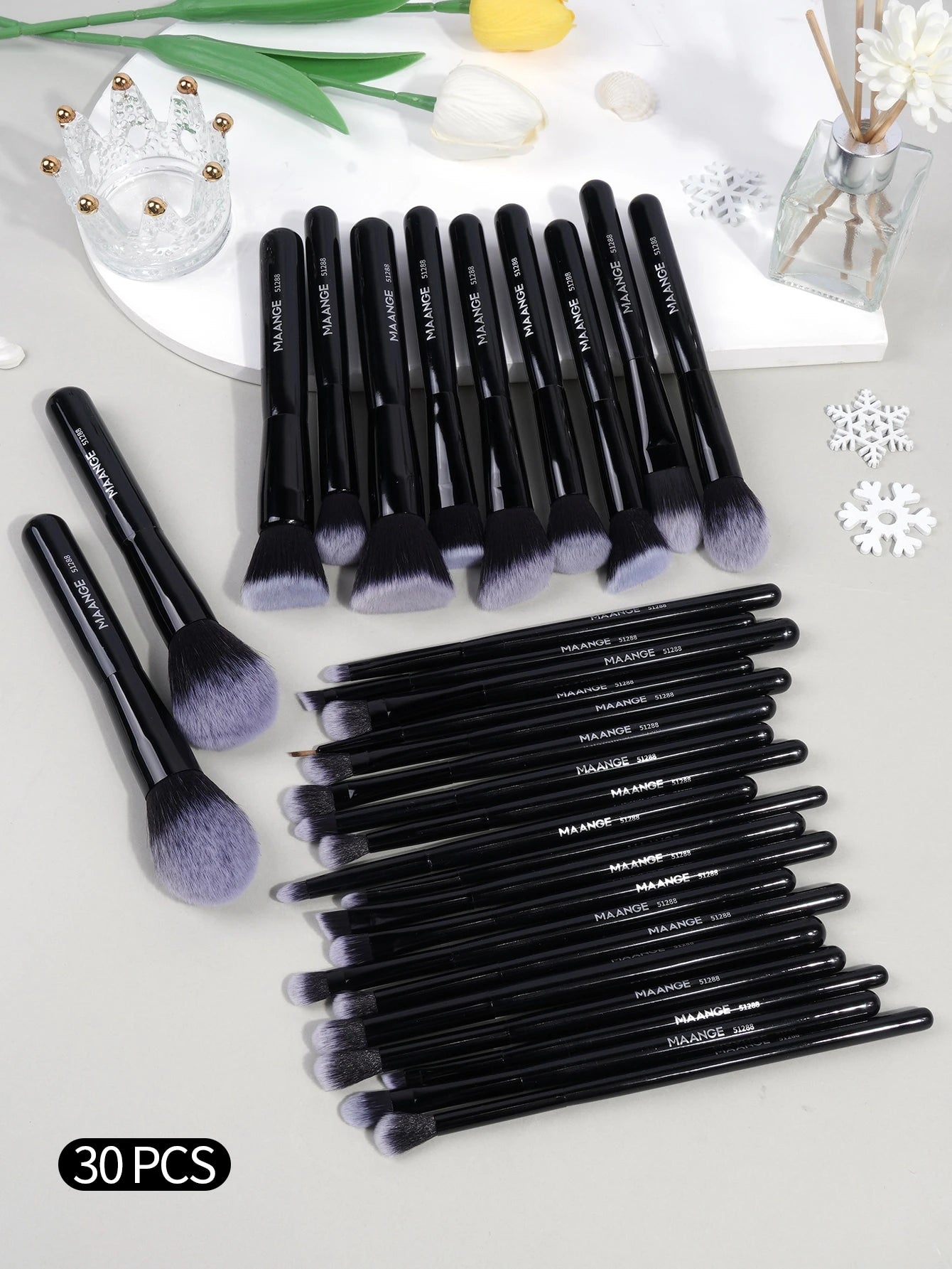 Maange 30Pcs Brush Set Professional Makeup