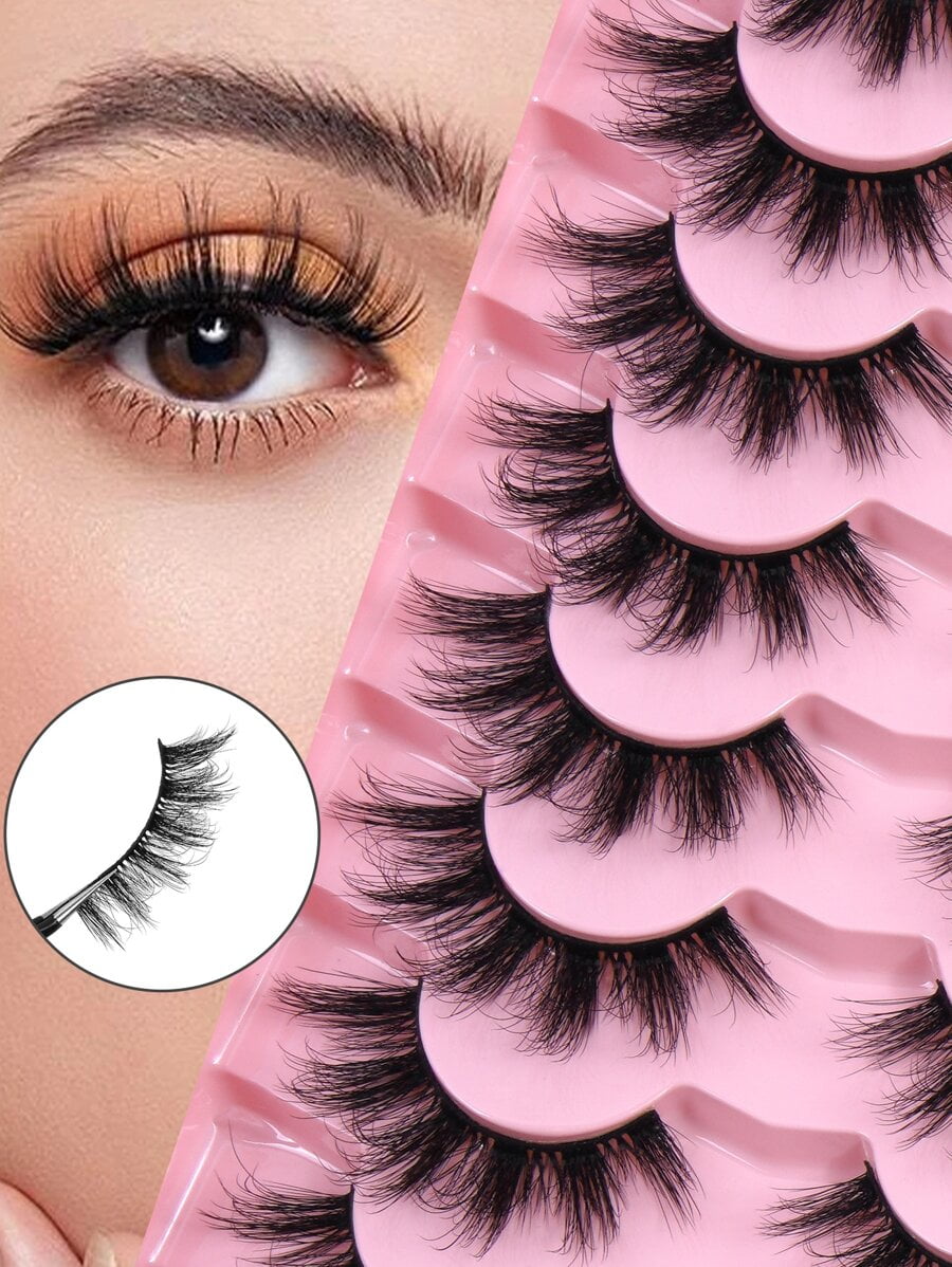 Shein 20 pairs of natural false eyelashes H0094