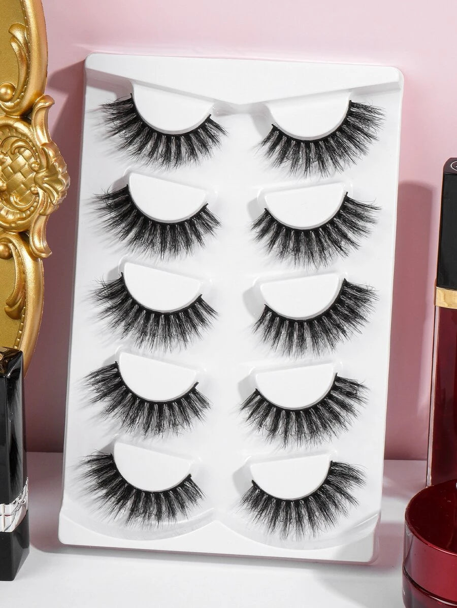 SheIn A set of 5 pairs of false eyelashes