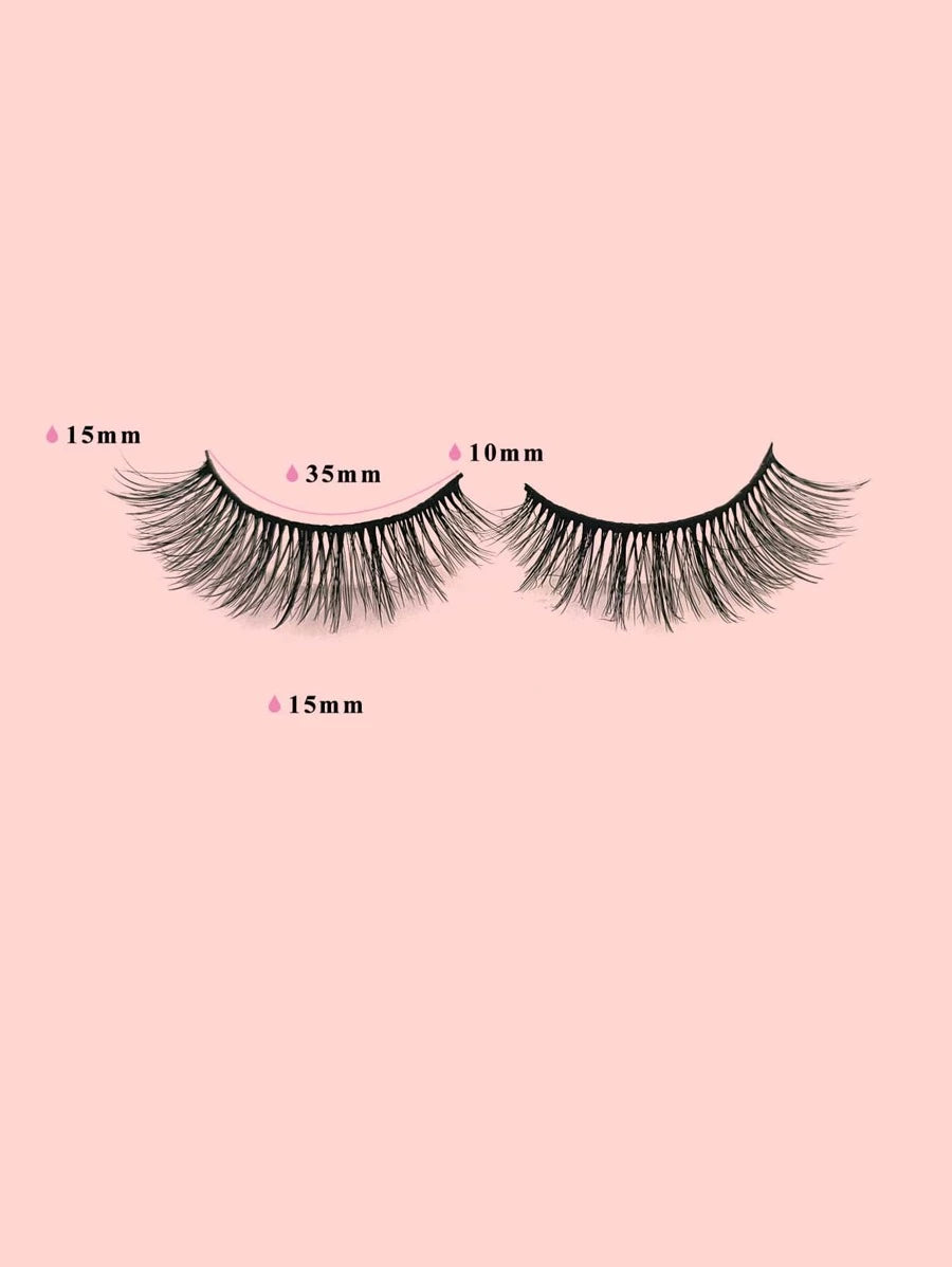 SHEIN 20 pairs of natural false eyelashes 20-3