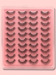 SHEIN 20 pairs of natural false eyelashes 20-3
