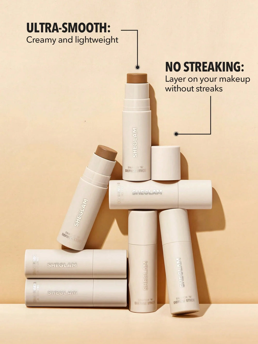 Sheglam Glowin Up Contour Stick - Soft Tan