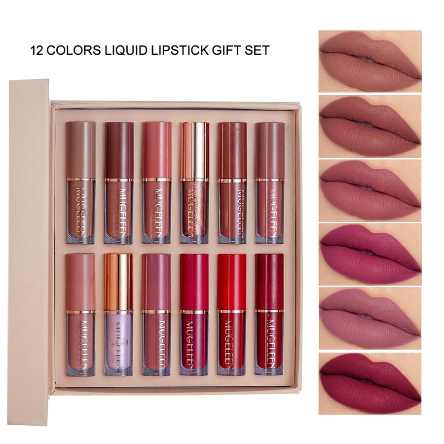 Shein Muge Leen Thanks For The Love Lip Set 12 Pcs