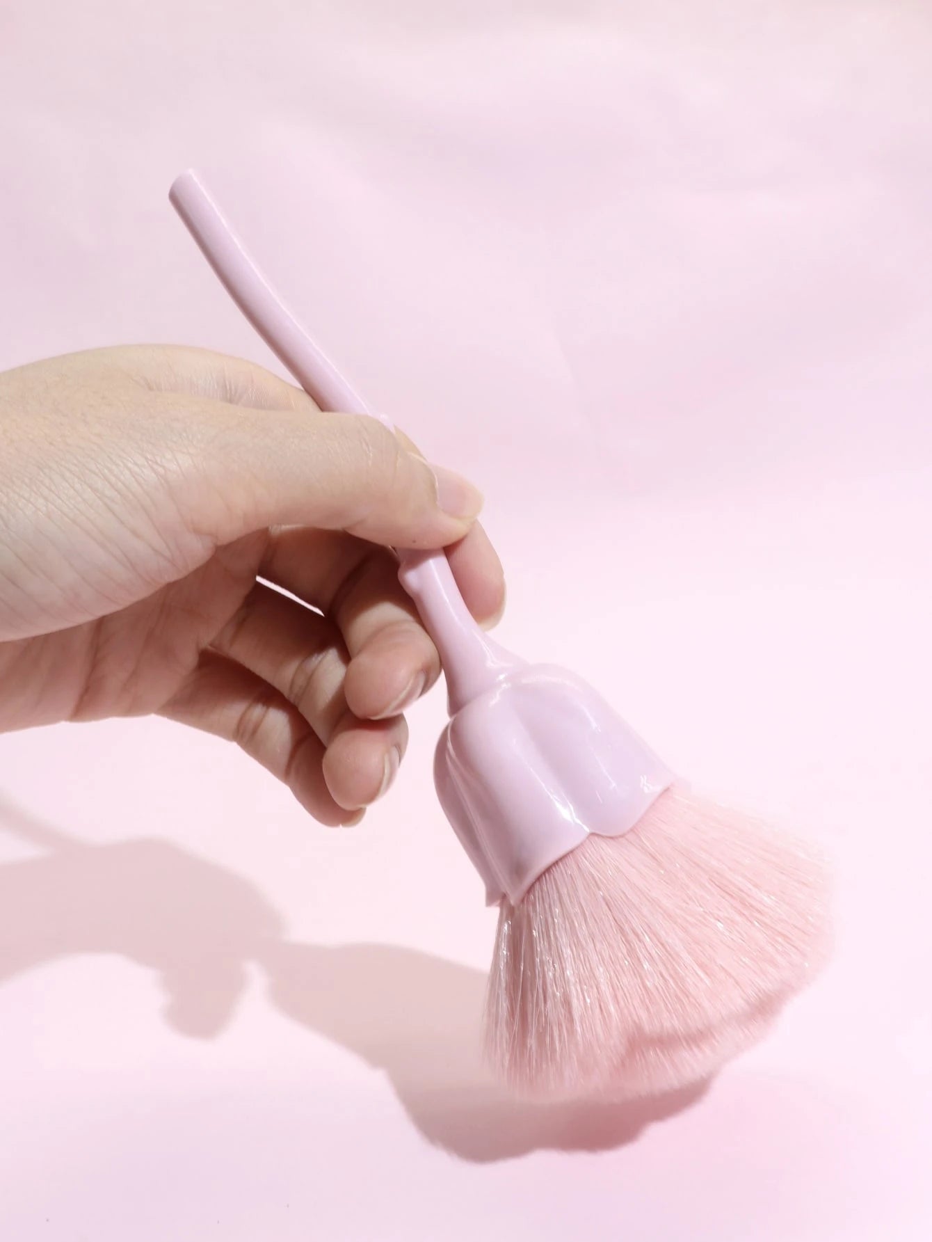 Shein 1pc Large Rose Shaped Blush Brush