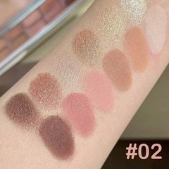 Shein Palette Eyeshadow 12 Color Natural Nude Matte Shimmer