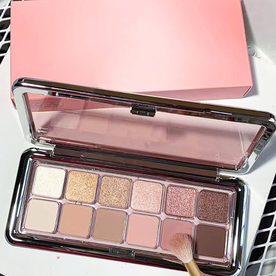 Shein Palette Eyeshadow 12 Color Natural Nude Matte Shimmer