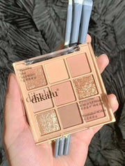 Shein DIKALU Eyeshadow Palette 9-Color Matte And Shimmer 901-1