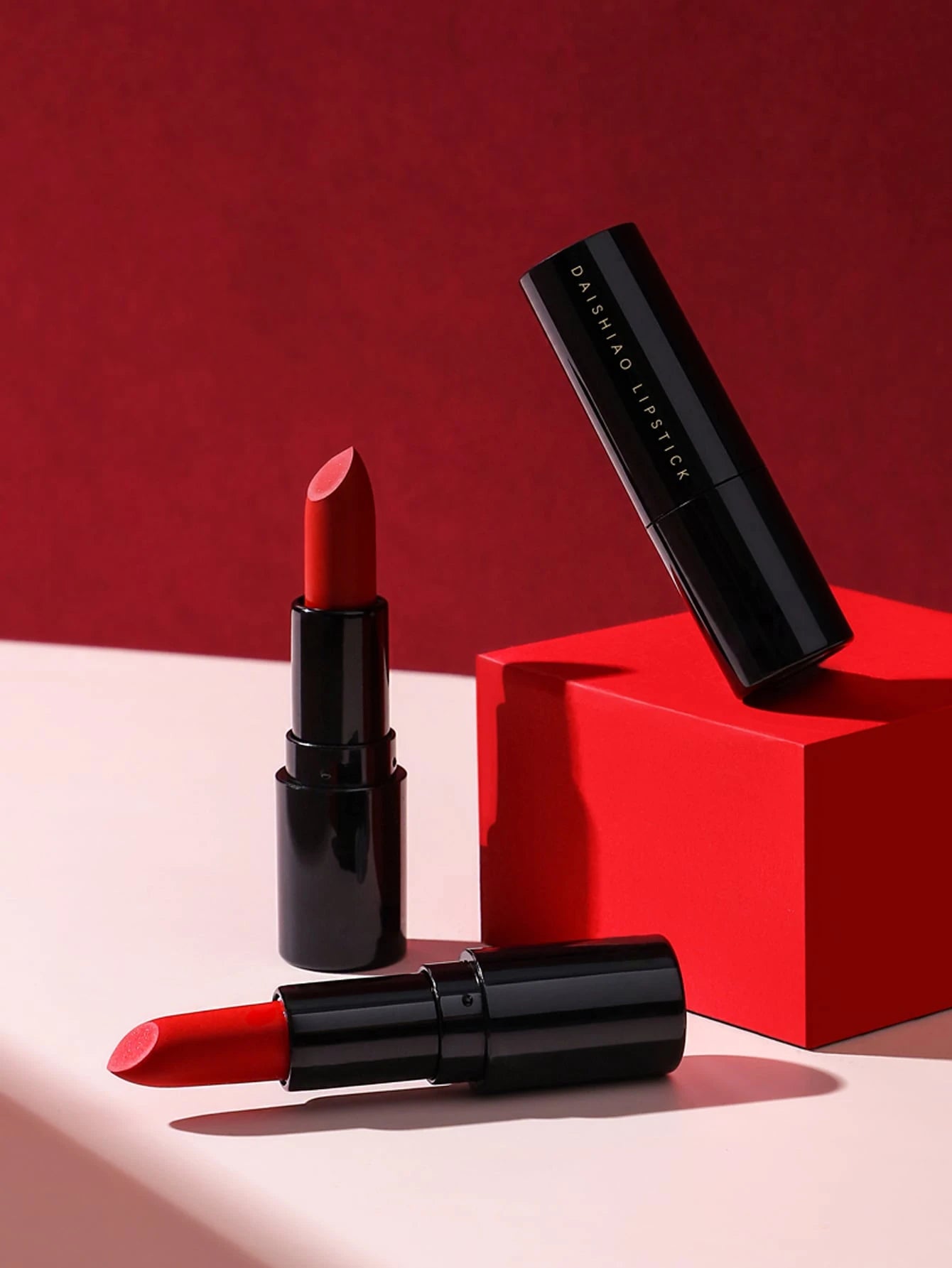 Daishiao Lipstick 4pcs Long Lasting Waterproof Lipstick Set