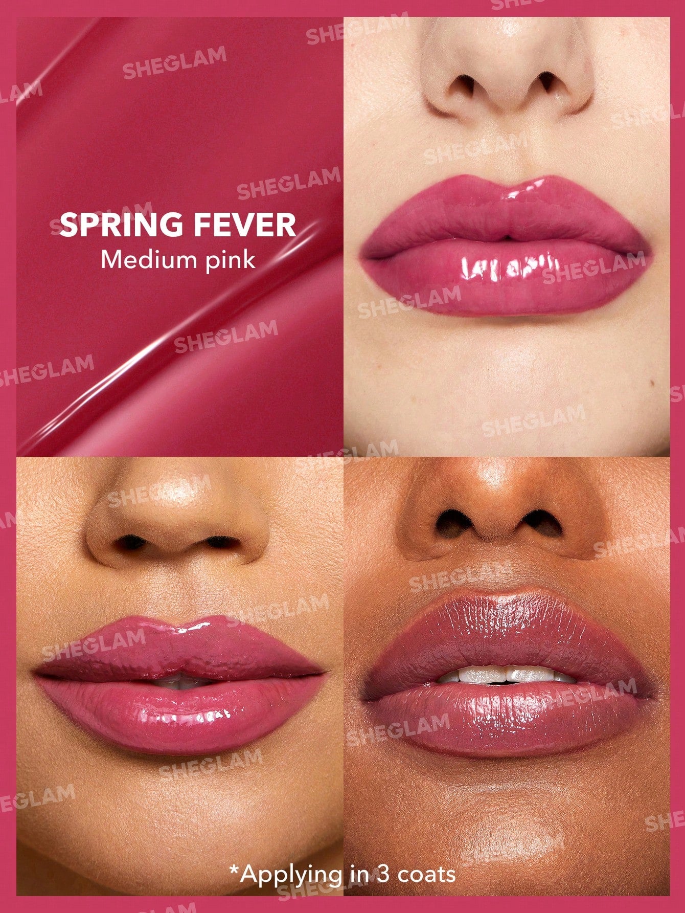sheglam Pout-Perfect Shine ملمع الشفاه المكثف
