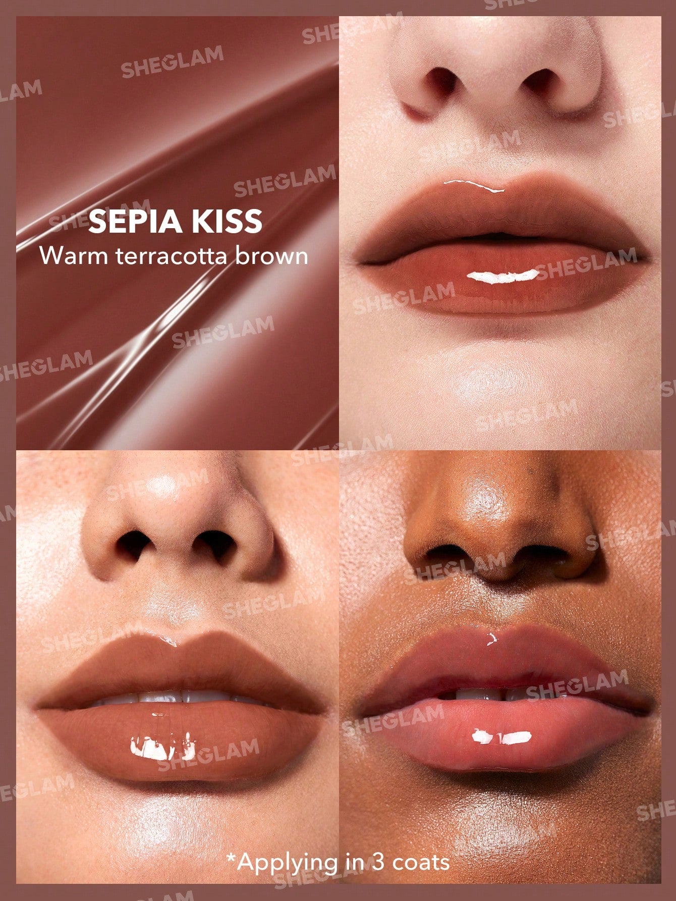 sheglam Pout-Perfect Shine ملمع الشفاه المكثف