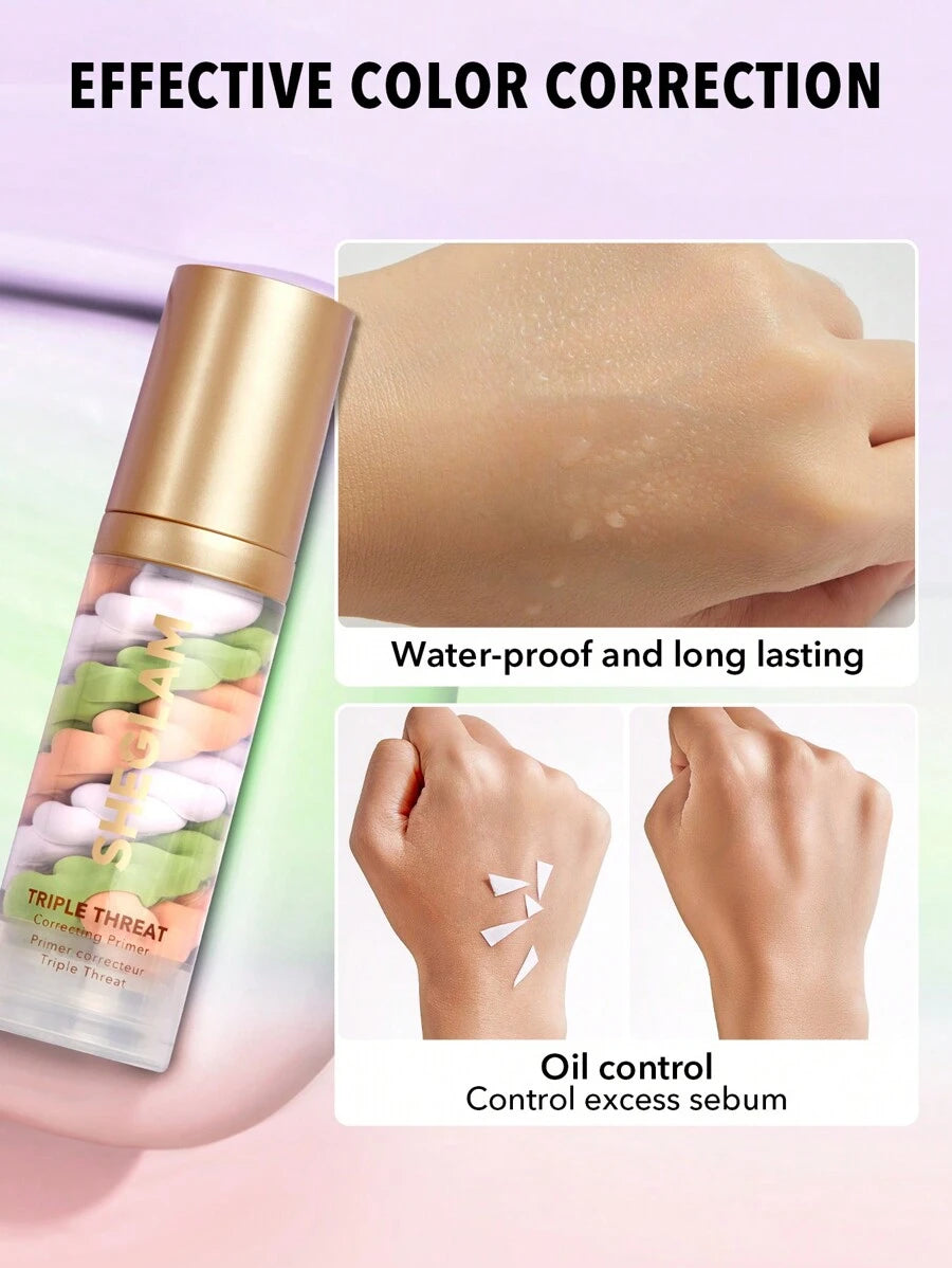 SHEGLAM Triple Threat Correcting Primer 3 In 1 Color