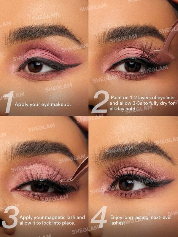 Sheglam Magnetizing Eyes Sexy And Segmented Lash+Liner Set