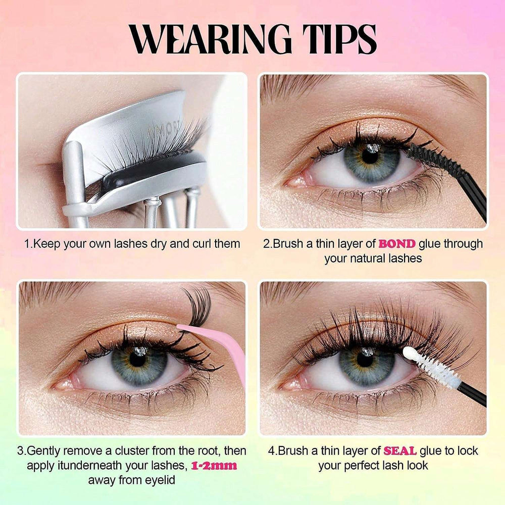 Azenlo LASH clusters Diy AT Home Within 5MIN