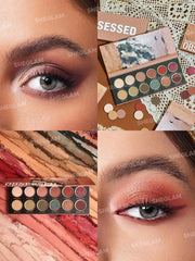 SHEGLAM Marrakesh Obsessed Palette Eyeshadow 12-Clolor Shimmer