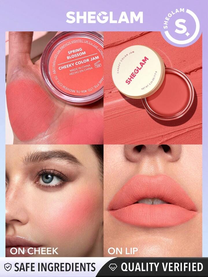 أحمر الخدود الكريمي SHEGLAM Cheeky Color Jam