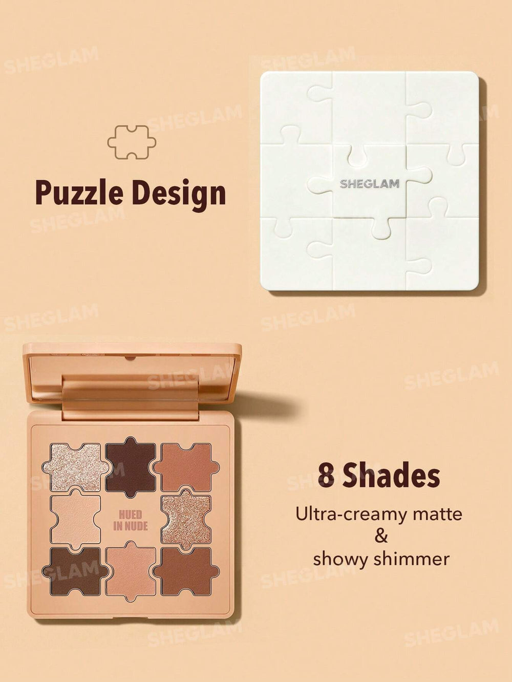 Sheglam Jazy Jigsaw Eyeshadow Palette