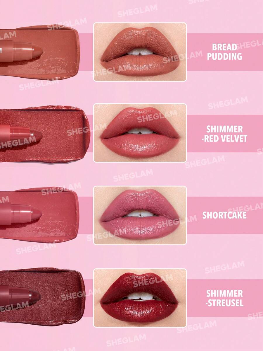SHEGLAM Just Kissed Lipstick Crayon