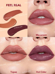 Sheglam Allure Mini 3 Piece Liquid Lipstick Set - Feel Real