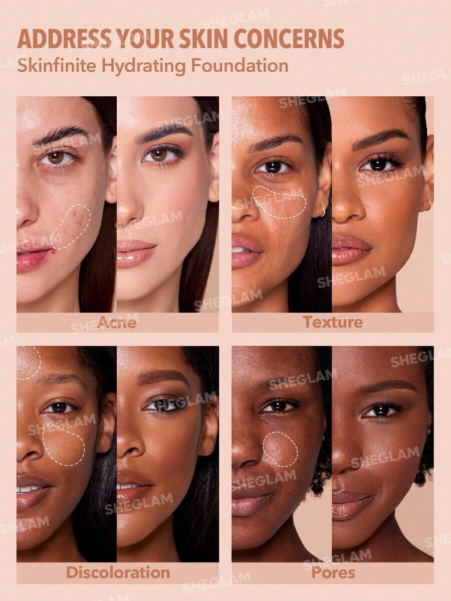 SHEGLAM Skinfinite Foundation Sample