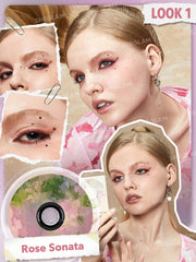 Sheglam Eyeshadow Palette Rose Sonata 9 Color Eyeshadow Palette