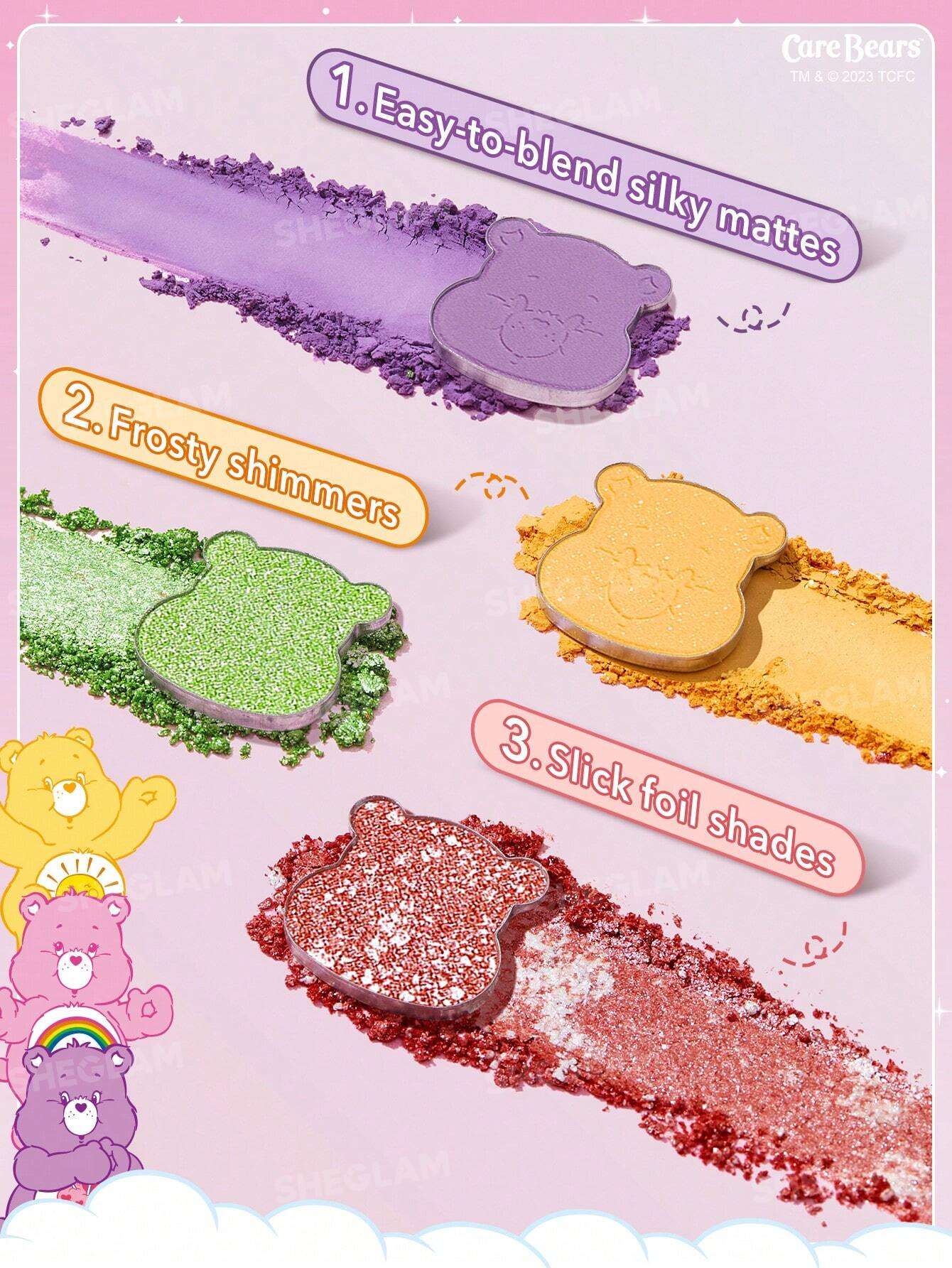 sheglam share your care palette 12color