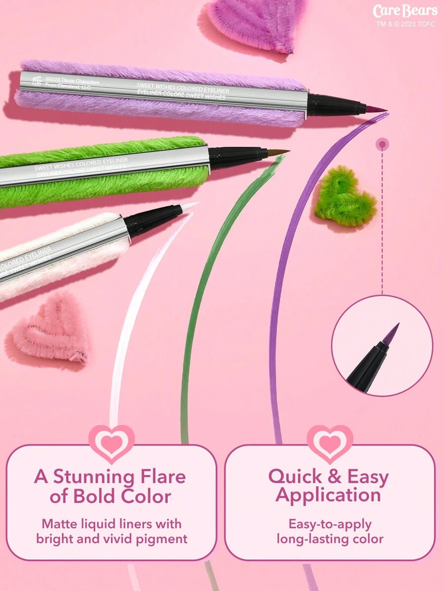 SHEGLAM Sweet Wishes Colored Eyeliner Care Bears