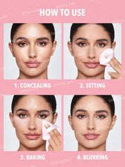 Insta Ready Powder Puff 3 Pieces