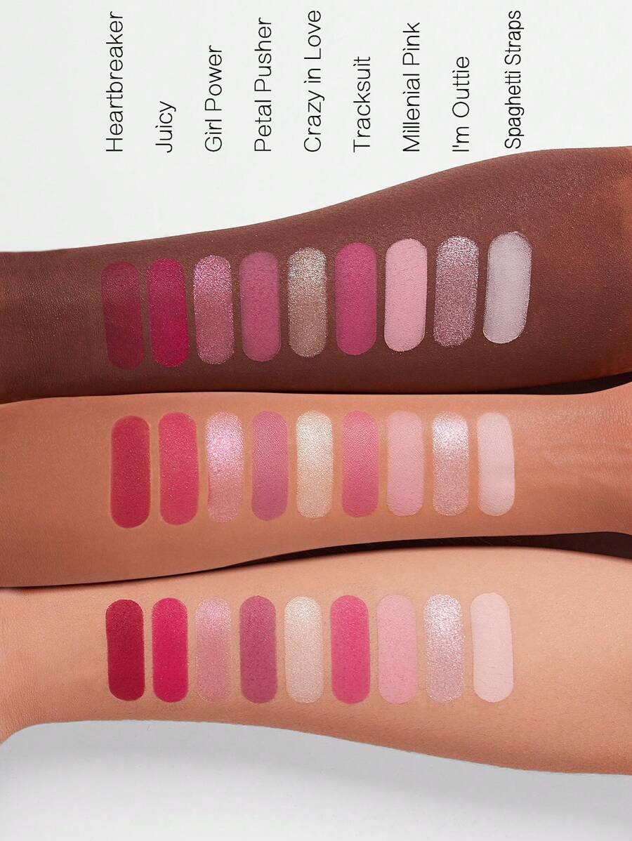 SHEGLAM Palette Eyeshadow 9-Clolor Shimmer Metallic Matte