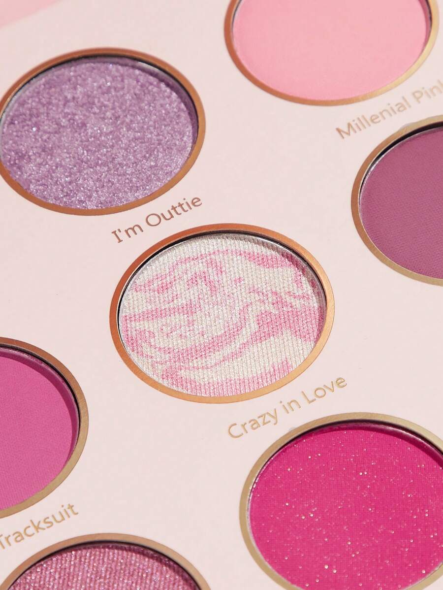 SHEGLAM Palette Eyeshadow 9-Clolor Shimmer Metallic Matte