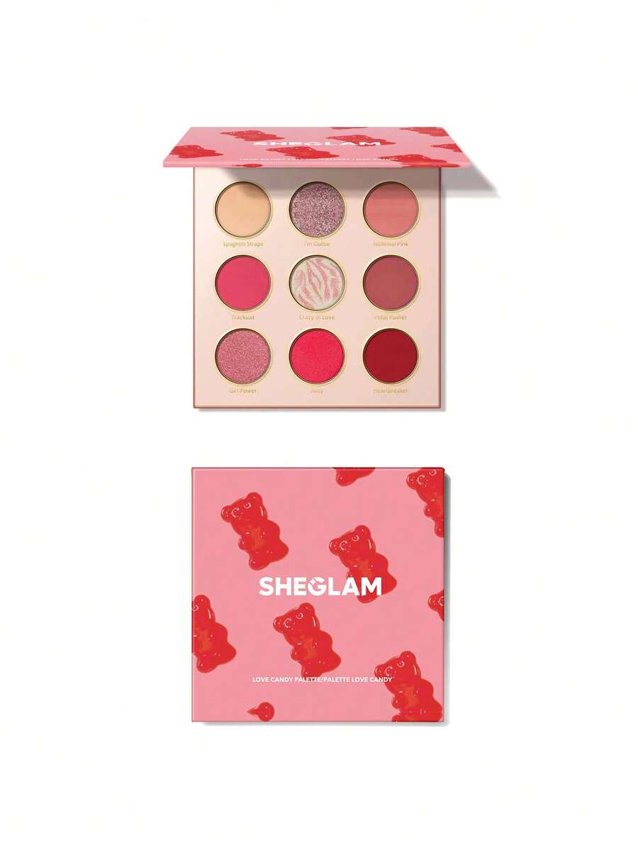 SHEGLAM Palette Eyeshadow 9-Clolor Shimmer Metallic Matte