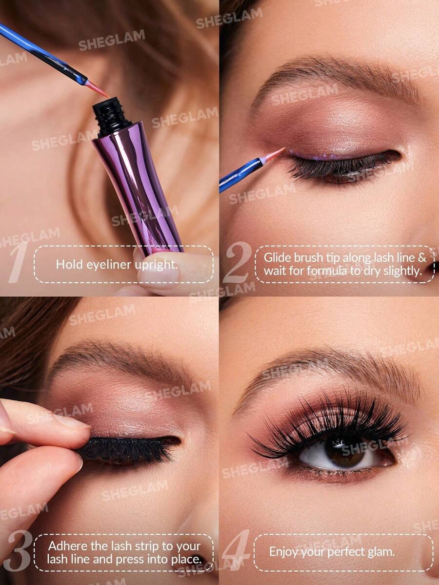 sheglam all eyes on you eyelash glue liner