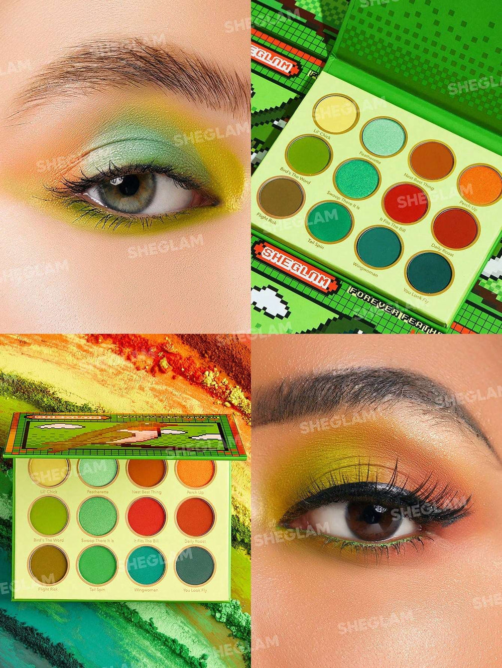 Sheglam forever feather palette 12color
