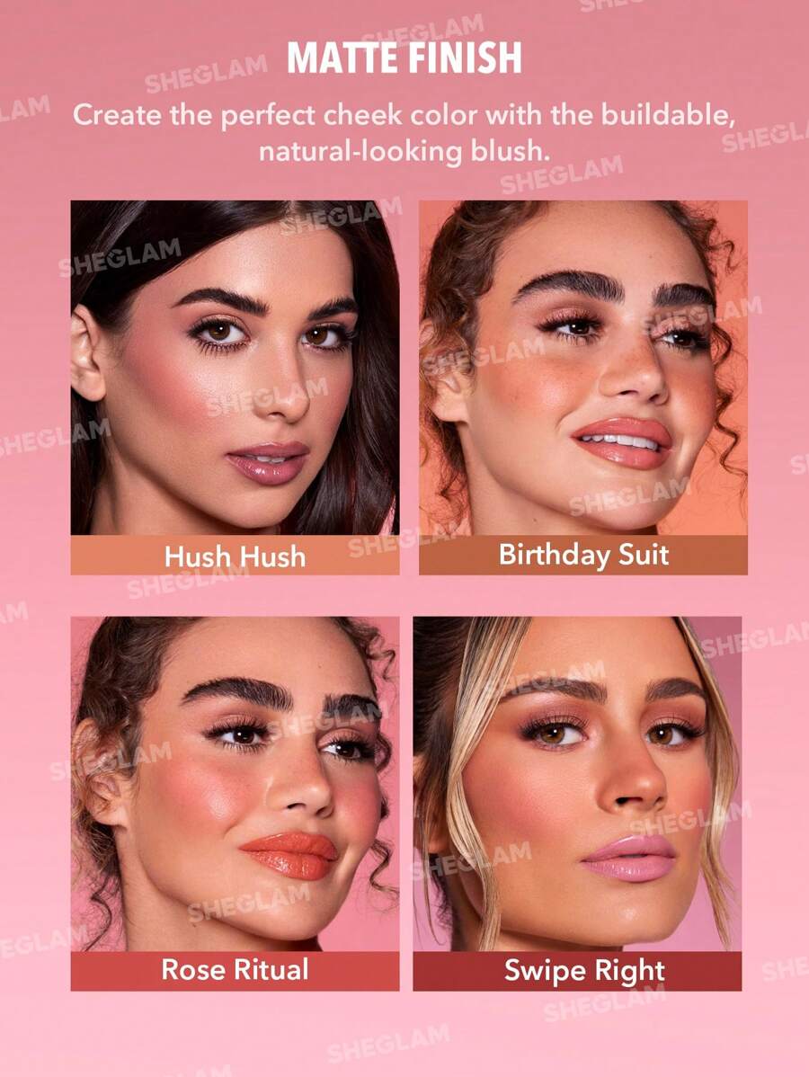 SHEGLAM Color Bloom Shimmer and Matte Collection Set