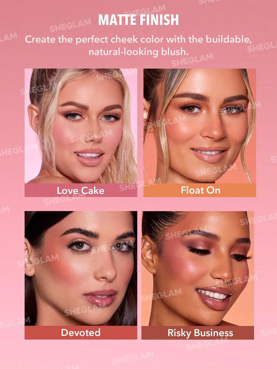 SHEGLAM Color Bloom Shimmer and Matte Collection Set