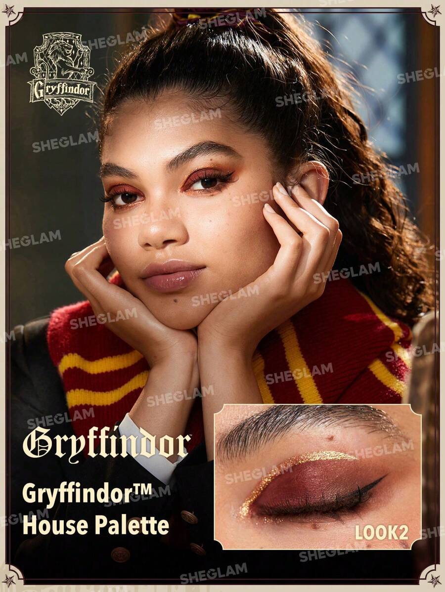 Sheglam harry potter hufflepuff house palette